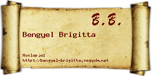 Bengyel Brigitta névjegykártya
